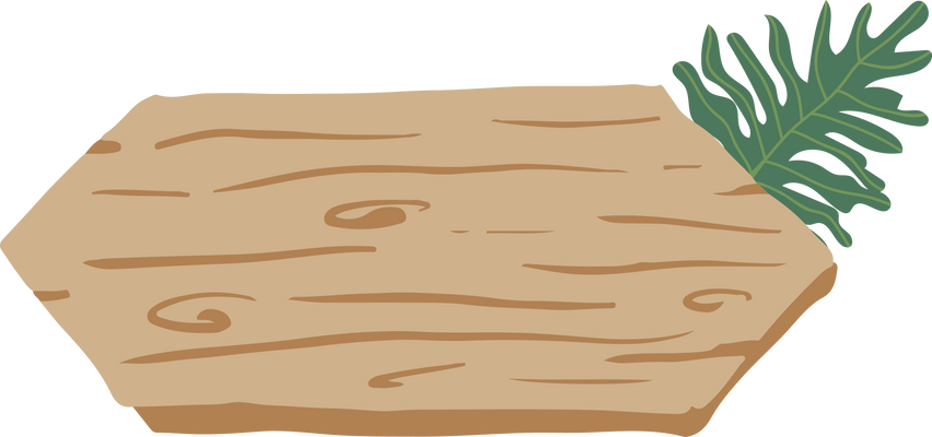 wood banner